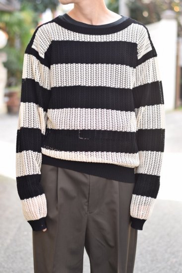 BED J.W. FORD(20SS)/ベッドフォード/Mesh sweater - IDIOME | ONLINE SHOP 熊本のセレクトショップ