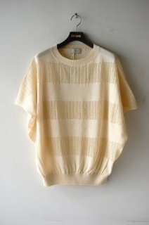 BED J.W. FORD(20SS)/ベッドフォード/mesh poncho natural
