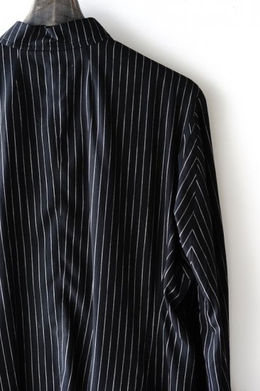 BED J.W. FORD(20SS)/ベッドフォード/stand collar stripe jacket bk - IDIOME | ONLINE  SHOP 熊本のセレクトショップ