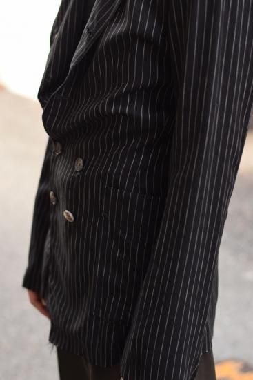 BED J.W. FORD(20SS)/ベッドフォード/stand collar stripe