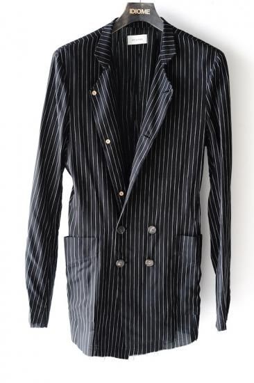 BED J.W. FORD(20SS)/ベッドフォード/stand collar stripe jacket bk - IDIOME | ONLINE  SHOP 熊本のセレクトショップ