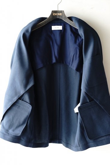 WELLDER(20SS)/ウェルダー/Boxy Jacket b.grey - IDIOME | ONLINE SHOP 熊本のセレクトショップ