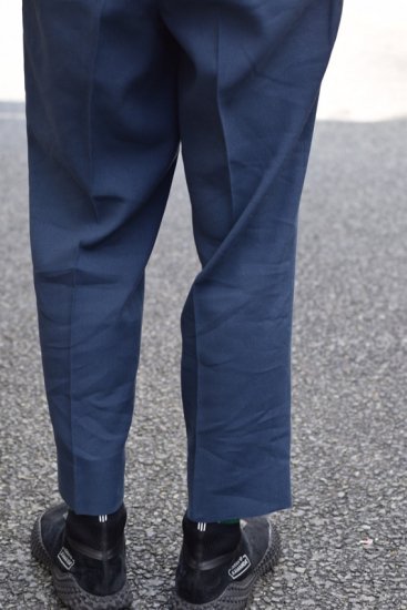 格安 WELLDER◇Single Forward Pleated Tapered Trousers/4/ウール