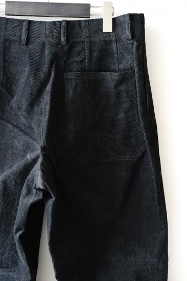 WELLDER(20SS)/ウェルダー/Single Forward Pleated Wide Trousers bk - IDIOME |  ONLINE SHOP 熊本のセレクトショップ