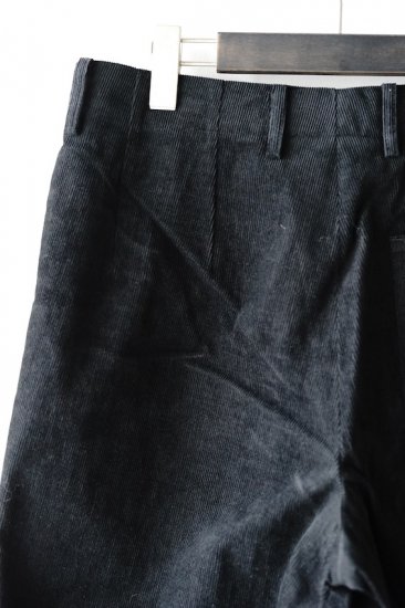 WELLDER(20SS)/ウェルダー/Single Forward Pleated Wide Trousers bk - IDIOME |  ONLINE SHOP 熊本のセレクトショップ