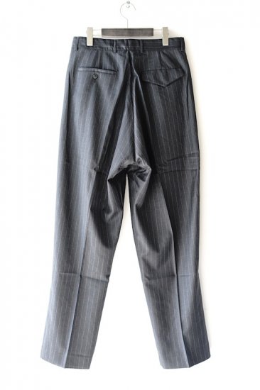 lownn(20SS)/ローン/long wide pants d.grey-st - IDIOME | ONLINE SHOP 熊本のセレクトショップ