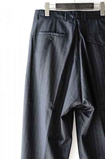 lownn(20SS)/ローン/long wide pants d.grey-st - IDIOME | ONLINE SHOP 熊本のセレクトショップ