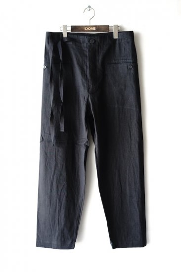 EASY TO WEAR(20SS)/イージートゥーウェア/Linen Canvas Tapered Pants