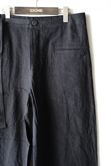 EASY TO WEAR(20SS)/イージートゥーウェア/Linen Canvas Baggy Pants - IDIOME | ONLINE  SHOP 熊本のセレクトショップ