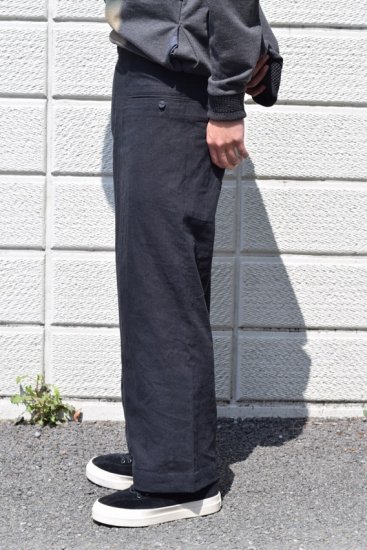 EASY TO WEAR(20SS)/イージートゥーウェア/Linen Canvas Baggy Pants - IDIOME | ONLINE  SHOP 熊本のセレクトショップ