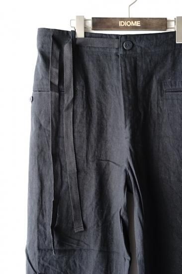 EASY TO WEAR(20SS)/イージートゥーウェア/Linen Canvas Baggy Pants - IDIOME | ONLINE  SHOP 熊本のセレクトショップ