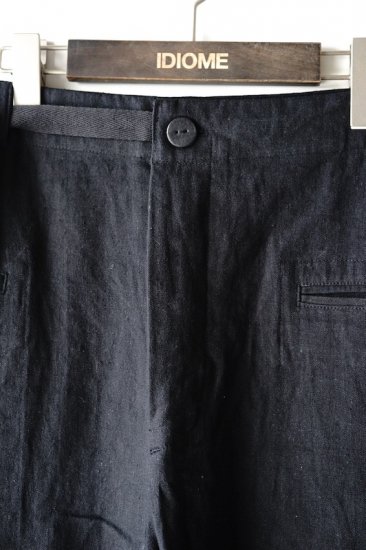 EASY TO WEAR(20SS)/イージートゥーウェア/Linen Canvas Baggy Pants - IDIOME | ONLINE  SHOP 熊本のセレクトショップ