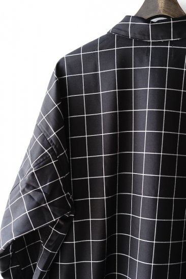 superNova./スーパーノヴァ/Big shirt jacket-window pane - IDIOME | ONLINE SHOP  熊本のセレクトショップ