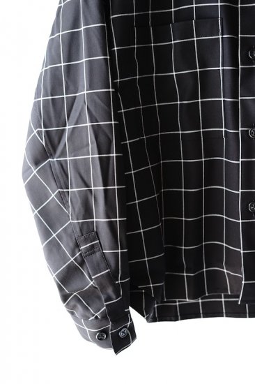 superNova./スーパーノヴァ/Big shirt jacket-window pane - IDIOME | ONLINE SHOP  熊本のセレクトショップ