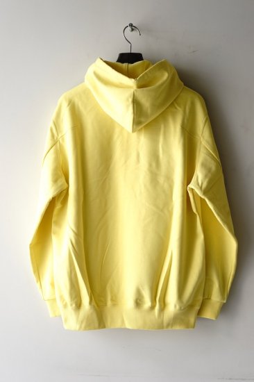 doublet/ダブレット/THANK YOU FRINGE EMBROIDERY HOODIE yellow - IDIOME | ONLINE  SHOP 熊本のセレクトショップ