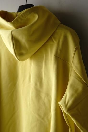 doublet/ダブレット/THANK YOU FRINGE EMBROIDERY HOODIE yellow