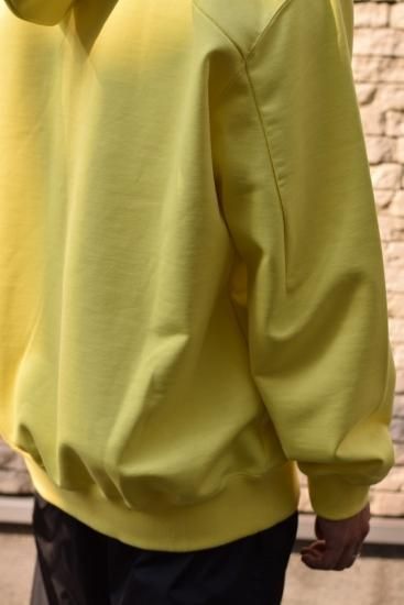 doublet/ダブレット/THANK YOU FRINGE EMBROIDERY HOODIE yellow