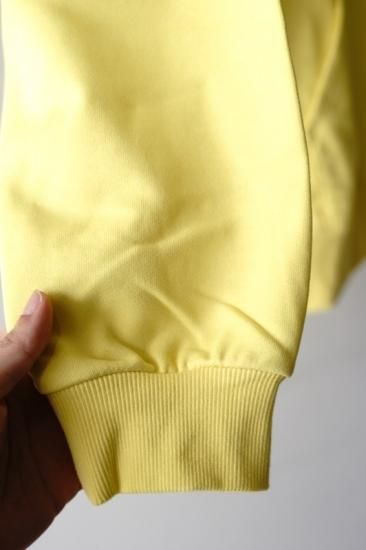 doublet/ダブレット/THANK YOU FRINGE EMBROIDERY HOODIE yellow