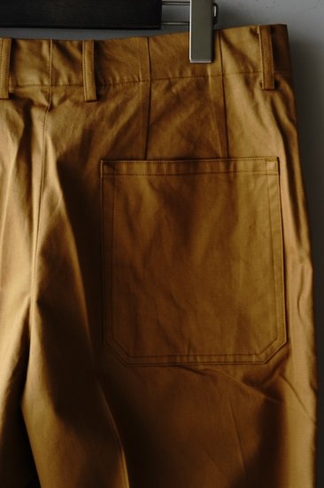 WELLDER(20AW)/ウェルダー/Wide Trousers khaki - IDIOME | ONLINE SHOP 熊本のセレクトショップ