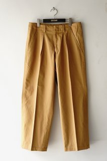 WELLDER(20AW)/ウェルダー/Wide Trousers khaki