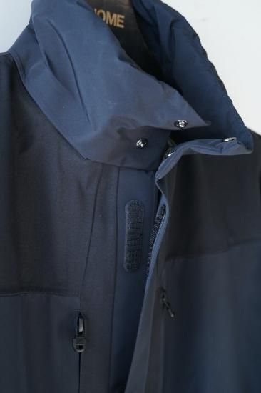 BLK-GORETEX STAND COLLAR COAT - IDIOME | ONLINE SHOP 熊本の BLK-GORETEX STAND COLLAR COAT - IDIOME | ONLINE SHOP 熊本の
