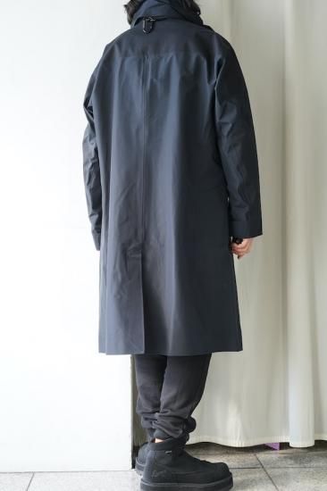 BLK-GORETEX STAND COLLAR COAT - IDIOME | ONLINE SHOP 熊本の