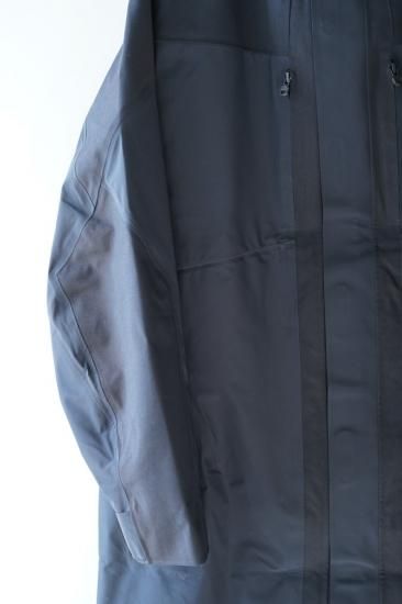 BLK-GORETEX STAND COLLAR COAT - IDIOME | ONLINE SHOP 熊本の