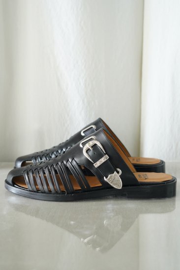 MESH LEATHER METAL SANDALS - IDIOME | ONLINE SHOP 熊本のセレクト