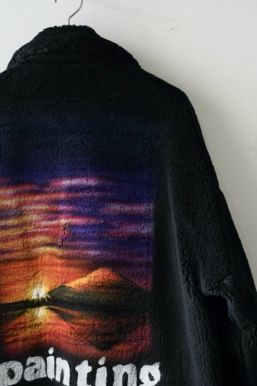 HAND-PAINTED FUR JACKET -painting- - IDIOME | ONLINE SHOP 熊本の ...