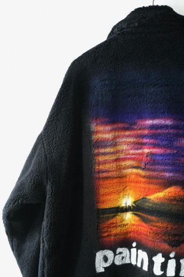 HAND-PAINTED FUR JACKET -painting- - IDIOME | ONLINE SHOP 熊本の ...