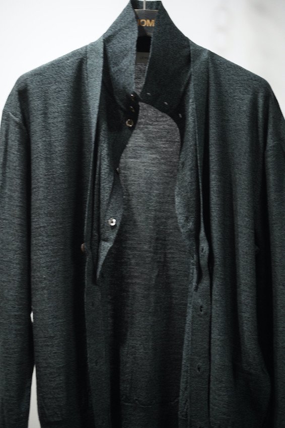 DOUBLE LAYER CARDIGAN - IDIOME | ONLINE SHOP 熊本のセレクトショップ