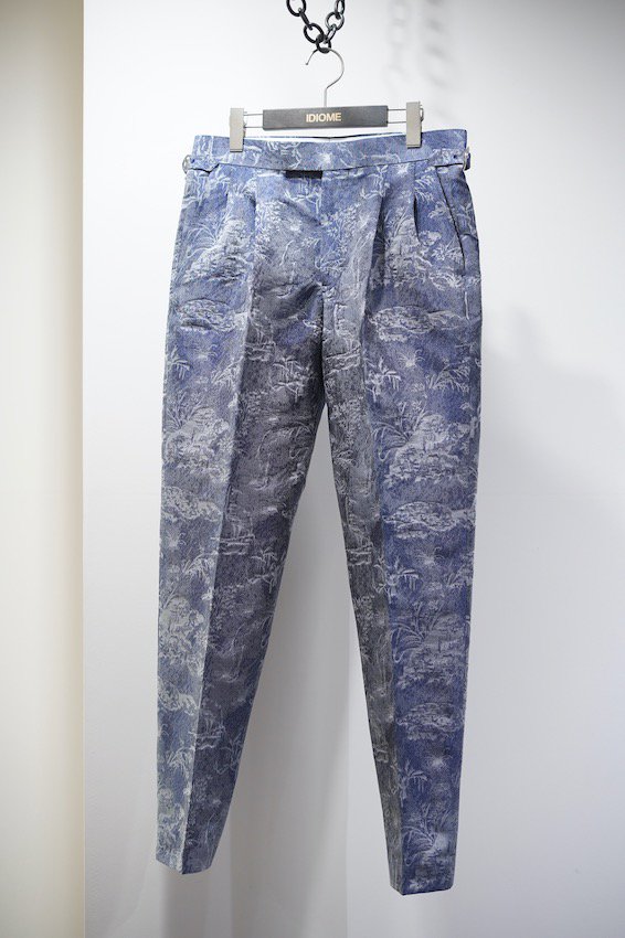 Polyester jacquard pants - IDIOME | ONLINE SHOP 熊本のセレクトショップ