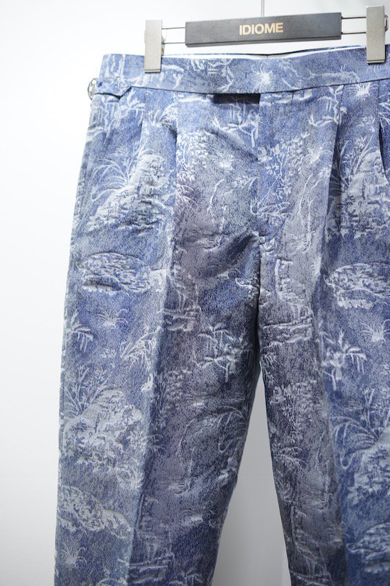 Polyester jacquard pants - IDIOME | ONLINE SHOP 熊本のセレクトショップ