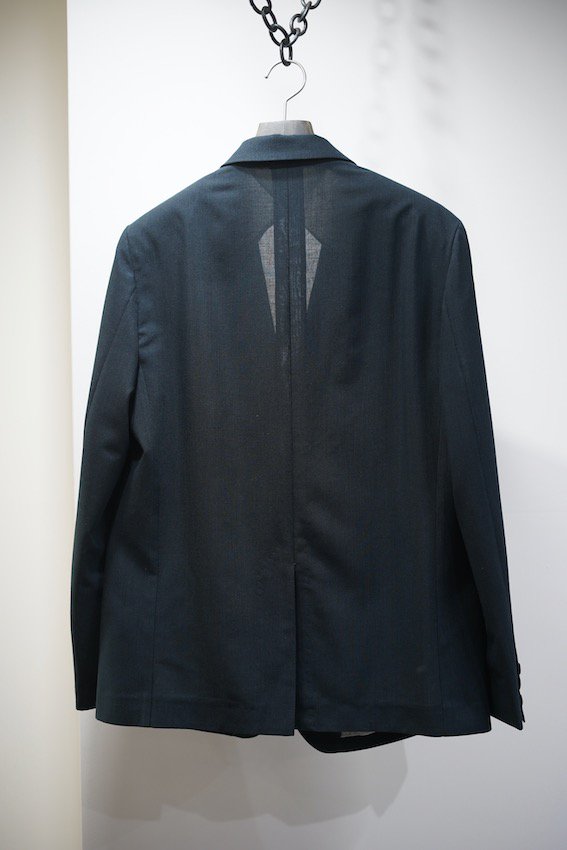 NOTCH LESS COLLAR JACKET - IDIOME | ONLINE SHOP 熊本のセレクトショップ