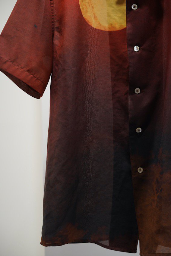 Open Collar Half Sleeve IWAMOTO Blouse - IDIOME | ONLINE SHOP 熊本のセレクトショップ