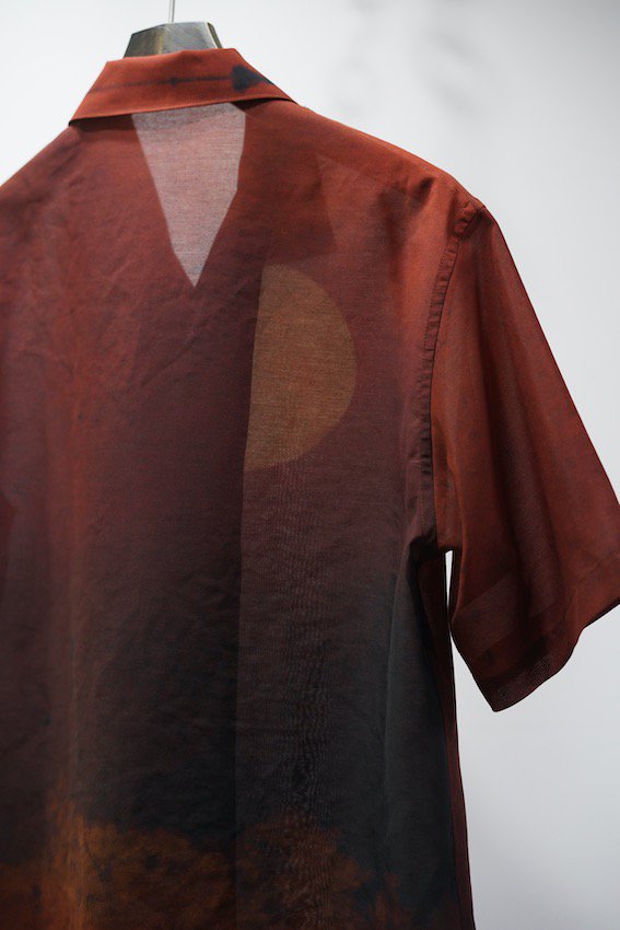 Open Collar Half Sleeve IWAMOTO Blouse - IDIOME | ONLINE SHOP 熊本のセレクトショップ