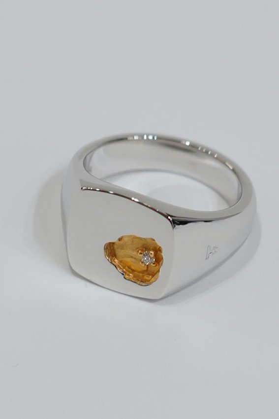 Mined Ring Small Diamond - IDIOME | ONLINE SHOP 熊本のセレクトショップ