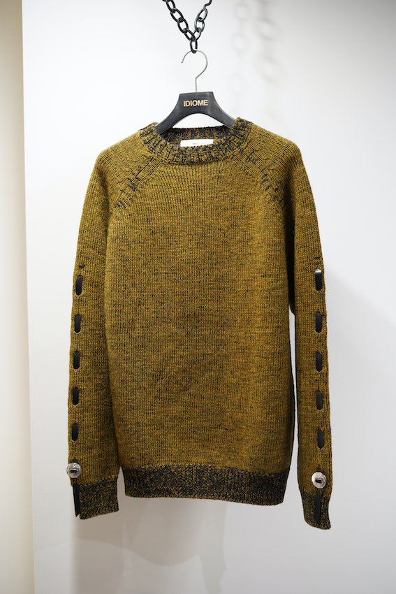 TOGA VIRILIS CONCHO KNIT PULLOVER/ 22aw 【返品?交換対象商品】 www