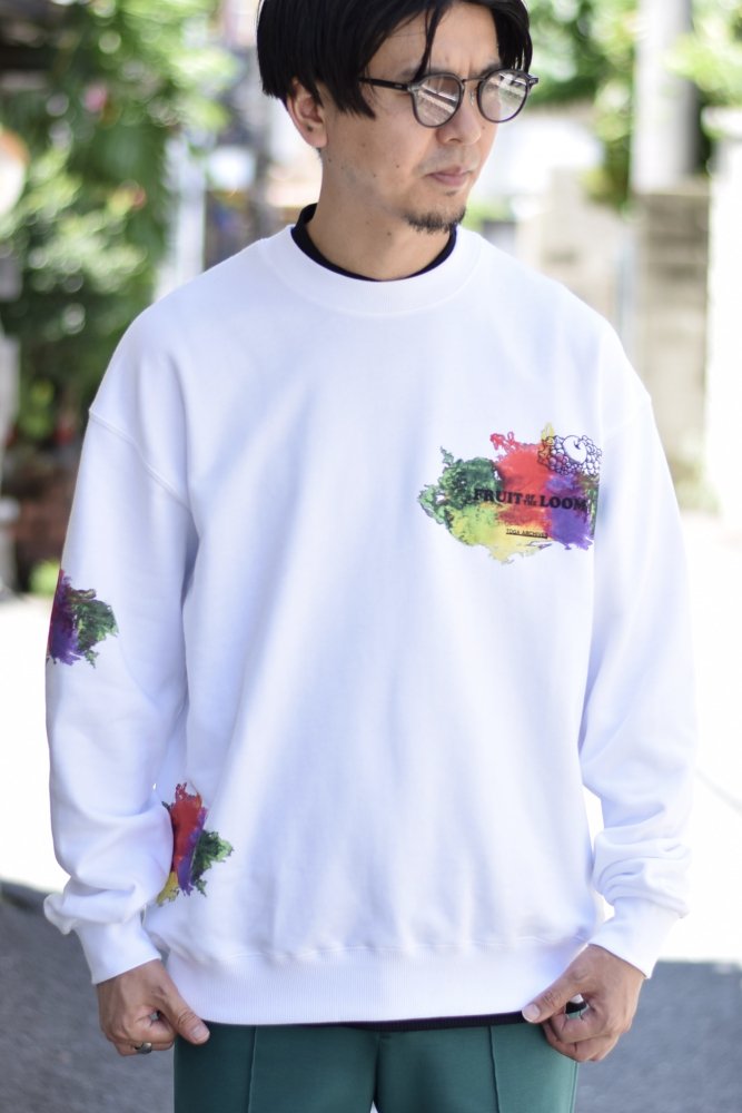 Print sweat TOGA × FRUIT OF THE LOOM - IDIOME | ONLINE SHOP 熊本のセレクトショップ