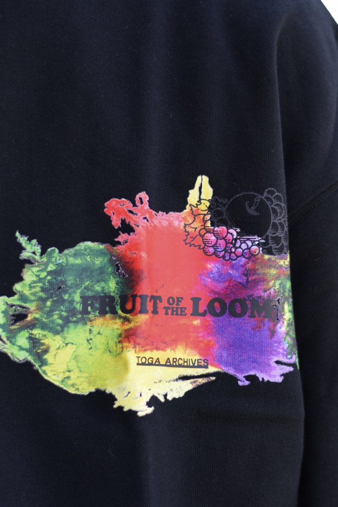 Print sweat TOGA × FRUIT OF THE LOOM - IDIOME | ONLINE SHOP 熊本のセレクトショップ