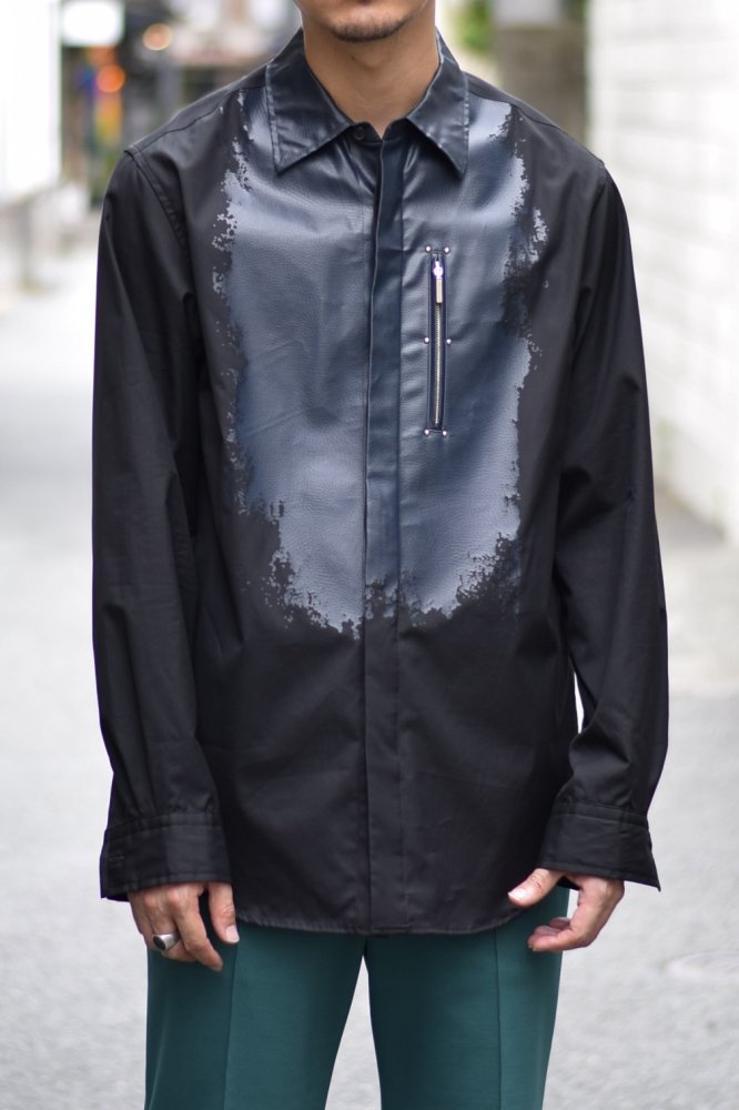 LEATHER BUZAM SHIRTS - IDIOME | ONLINE SHOP 熊本のセレクトショップ