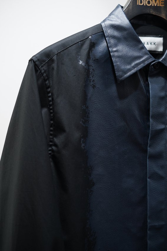 LEATHER BUZAM SHIRTS - IDIOME | ONLINE SHOP 熊本のセレクトショップ