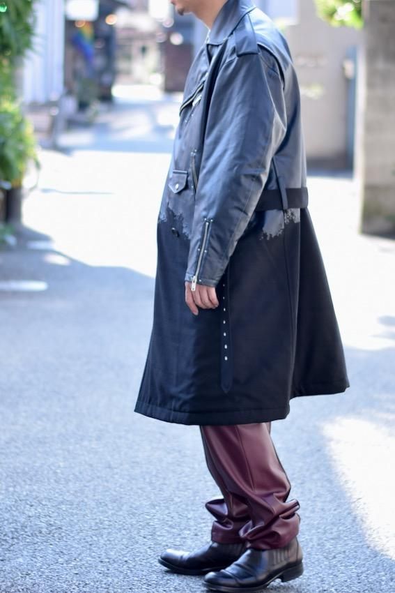 TRENCH COAT×RIDERS JACKET - IDIOME | ONLINE SHOP 熊本の