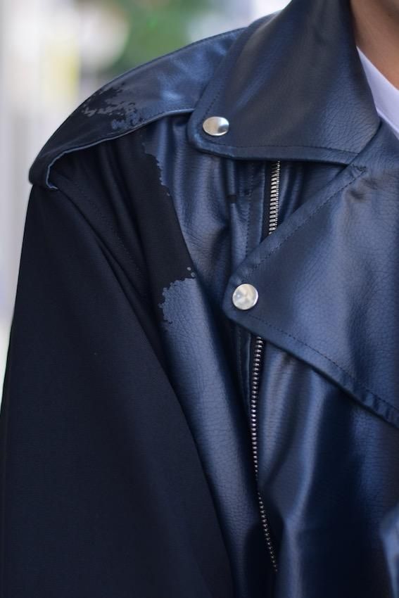 TRENCH COAT×RIDERS JACKET - IDIOME | ONLINE SHOP 熊本の TRENCH COAT×RIDERS JACKET - IDIOME | ONLINE SHOP 熊本の
