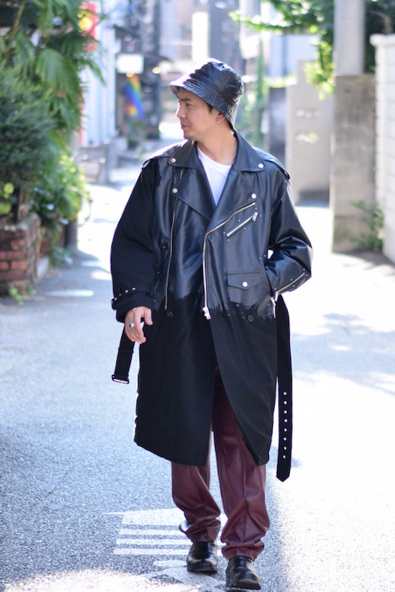 TRENCH COAT×RIDERS JACKET - IDIOME | ONLINE SHOP 熊本のセレクト