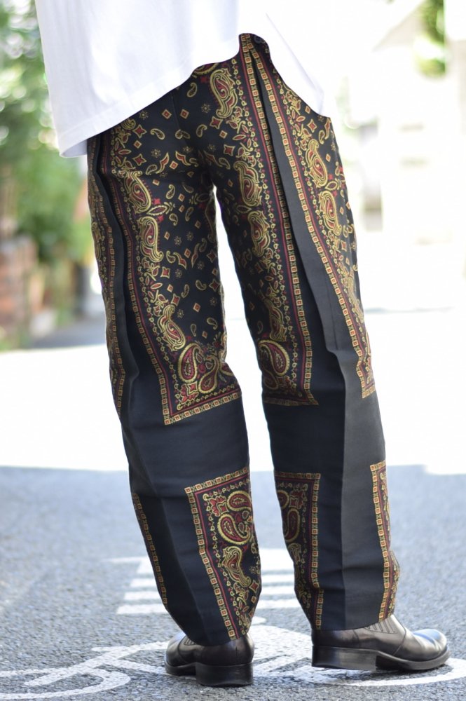 Paisley jacquard pants - IDIOME | ONLINE SHOP 熊本のセレクトショップ