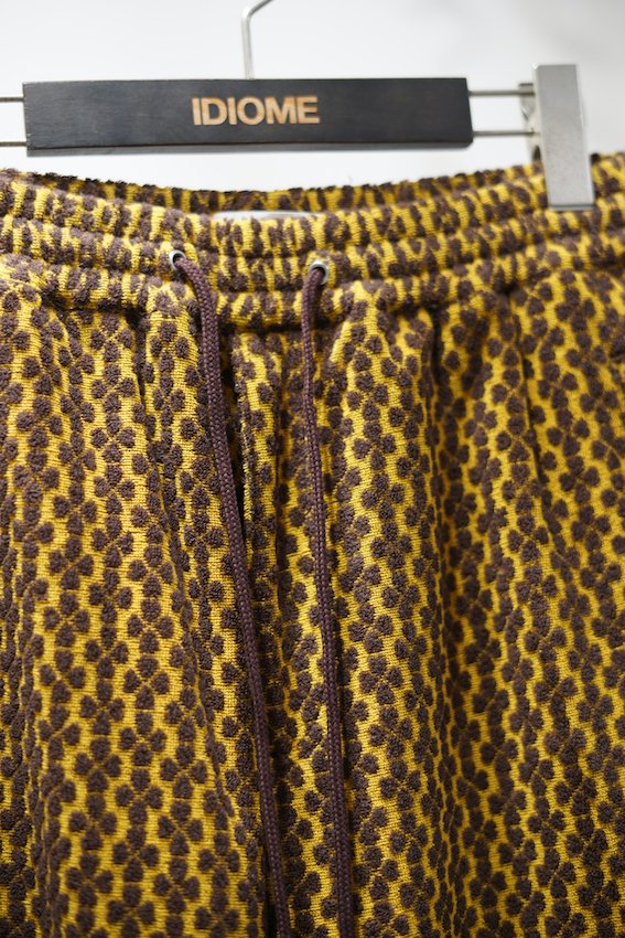 正規逆輸入品】 MASU CLOVER PILE FLARE PANTS HONEY BROWN