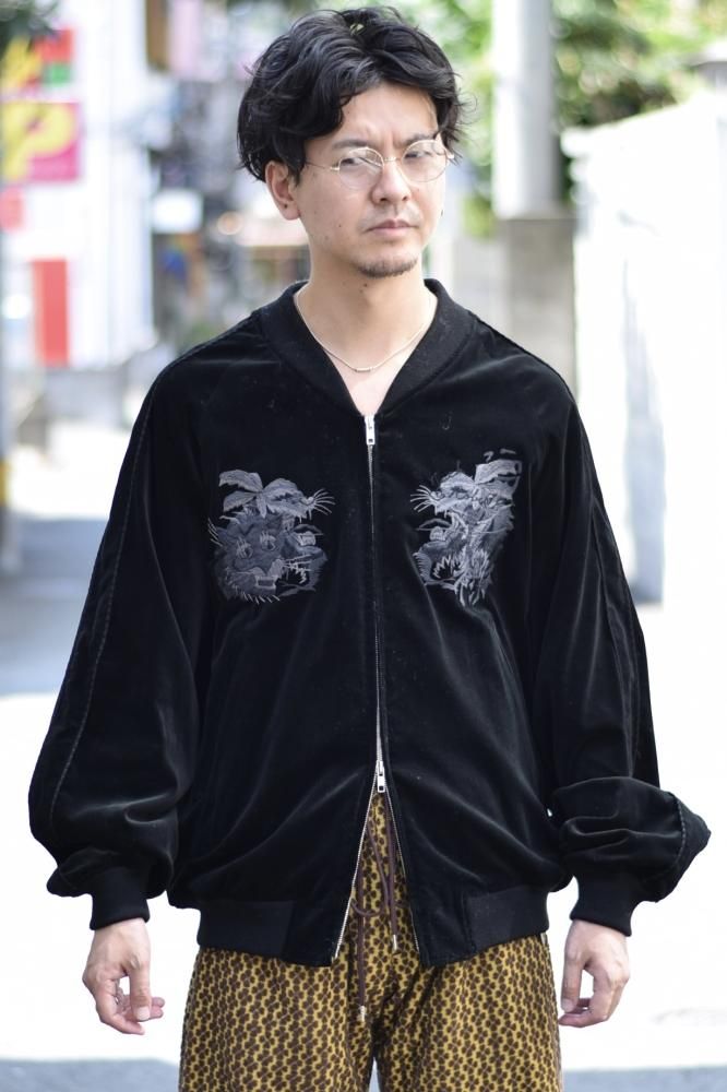 ジャケット・アウターdoublet VELVETEEN CHAOS SOUVENIR JACKET ...