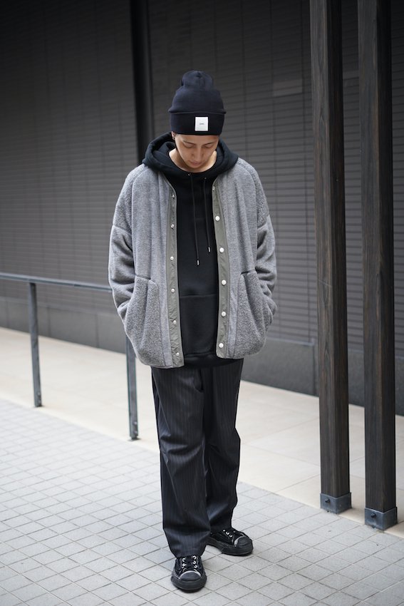 PATCHWORK FLEECE BLOUSON - IDIOME | ONLINE SHOP 熊本のセレクトショップ