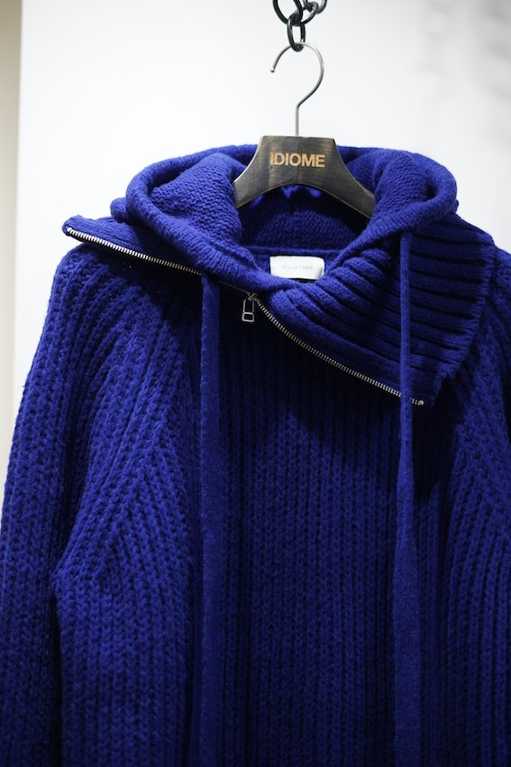 Turtleneck Hooded Knit - IDIOME | ONLINE SHOP 熊本のセレクトショップ